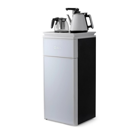 Кулер с чайным столиком Тиабар LD-AEL-51а white/black (под заказ)